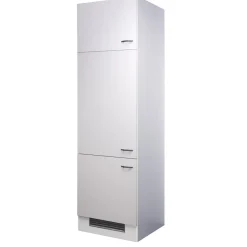 Flex-Well Küchen-Geräteumbauschrank „Wito", 60x200x57,1 cm, weiß