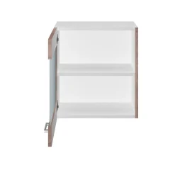 Flex-Well Küchen-Glasoberschrank „Samoa“, 50x54,8x32 cm, Sonoma Eicheoptik