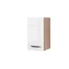 Flex-Well Küchenoberschrank „Valero“, 30x54,8x32 cm, weiß/Sonoma Eiche