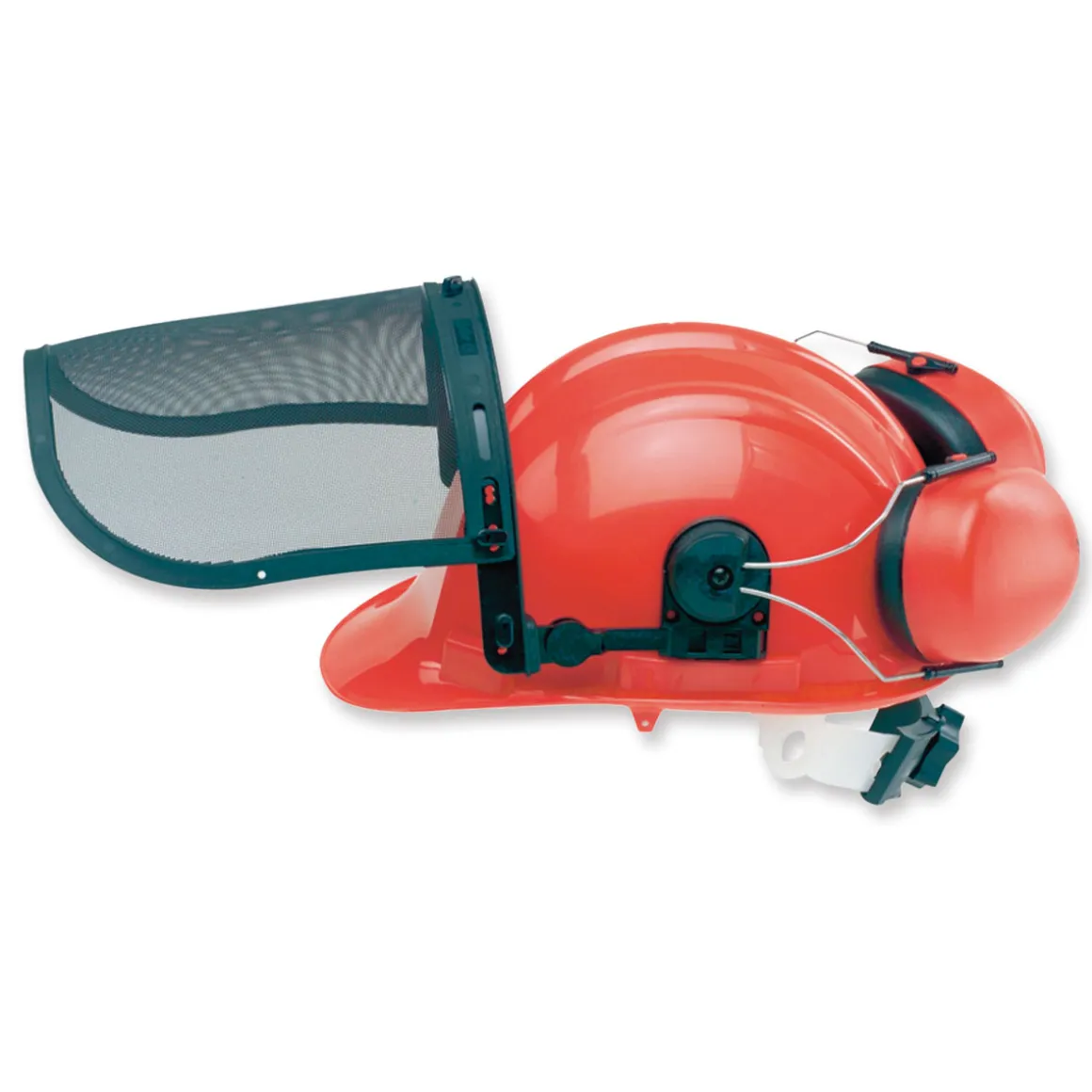 Forsthelm-Kombination rot