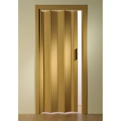FORTE Kunststoff-Falttür Luciana B 88,5 x H 202 cm Eiche hell