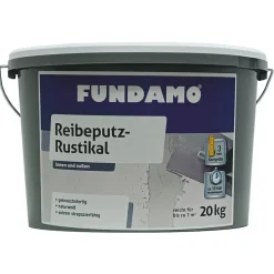 Fundamo Rustikalputz 3 mm 20 kg