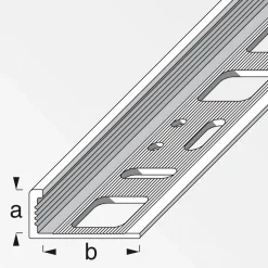Fundamo Winkelprofil 12,5 mm silber