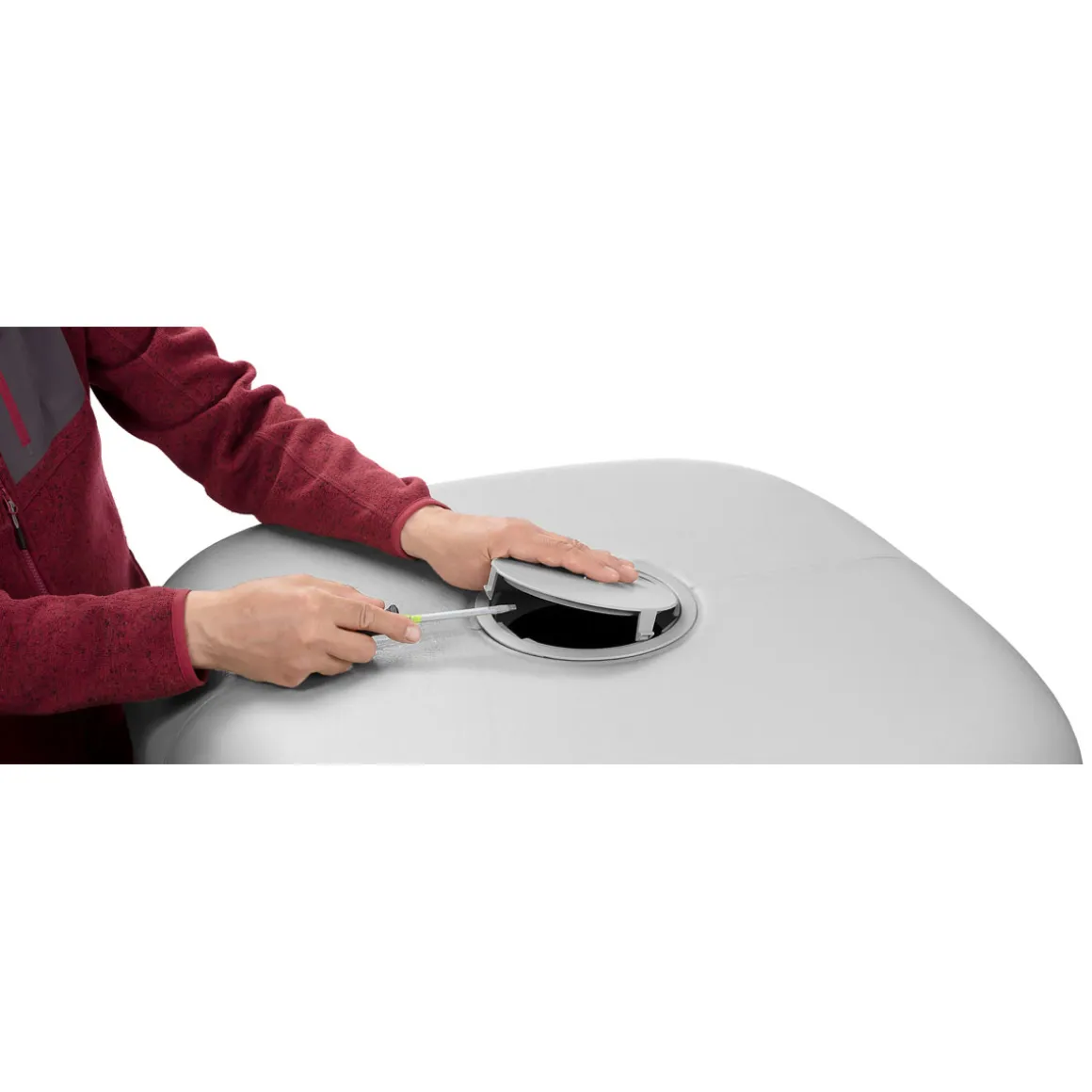 Garantia Gartentank Cubus 340 Liter betongrau