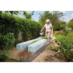 Garantia Pflanztunnel Sunny 5er-Komplettset inkl. Endkappen und Bodenanker