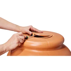 Garantia Regentonne Amphore 240 Liter terrakotta