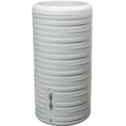 Garantia Regentonne Nordic 2in1 300 Liter steingrau inkl. Pflanzschale