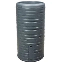 Garantia Regentonne Nordic 2in1 300 Liter graphite grey inkl. Pflanzschale