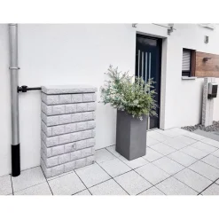 Garantia Wandtank Rocky Junior 300 Liter light granite