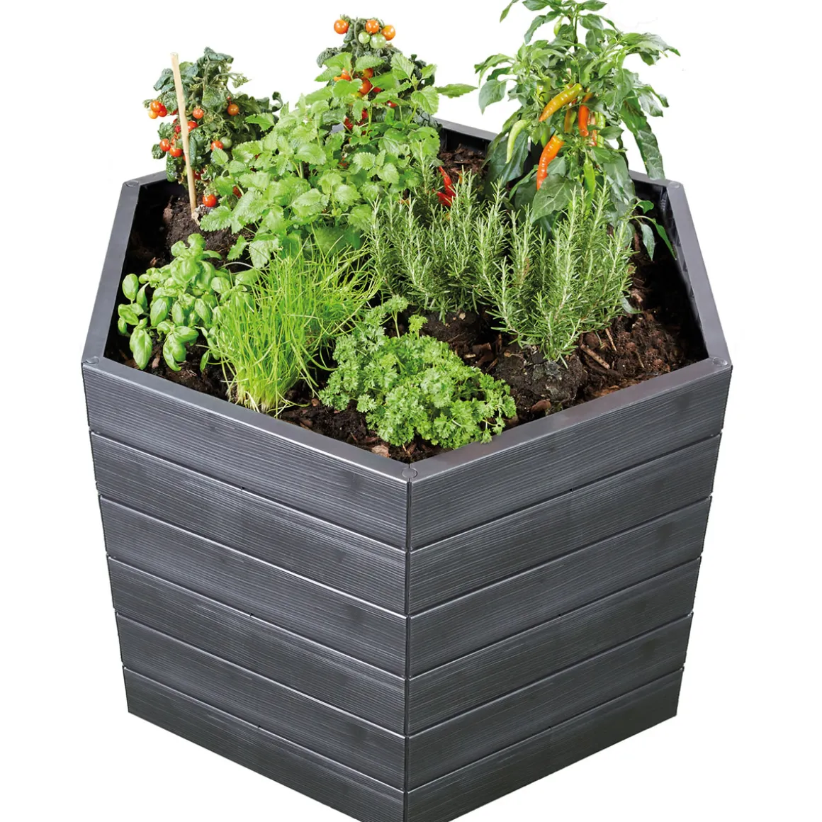 Garantia Hochbeet Ergo 75 1050 L braun