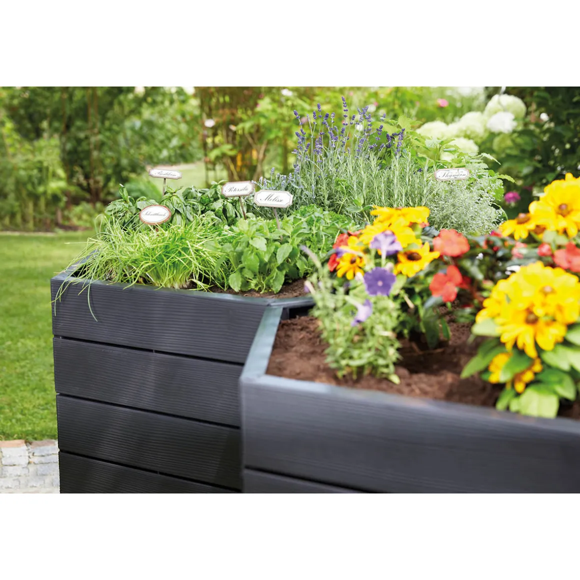 Garantia Hochbeet Ergo 75 1050 L braun