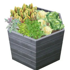 Garantia Hochbeet ERGO L 75 Wood inkl FLORA