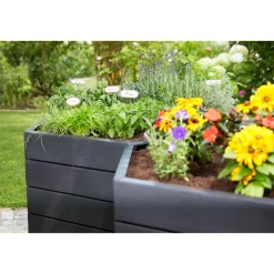 Garantia Hochbeet ERGO L 75 Wood inkl FLORA