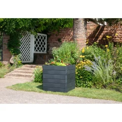 Garantia Hochbeet ERGO QUADRO L 75 Stone inkl FLORA