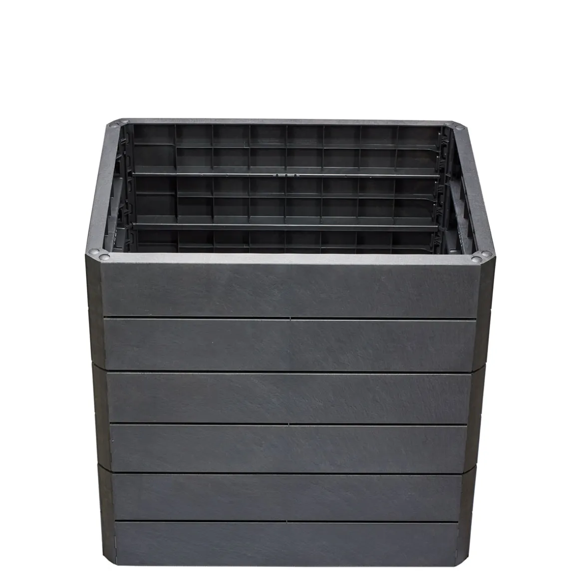 Garantia Hochbeet ERGO QUADRO M 75 Stone inkl FLORA