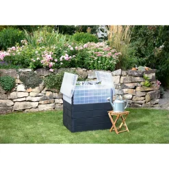 Garantia Hochbeet ERGO QUADRO TurboPlus M 85 Stone inkl FLORA