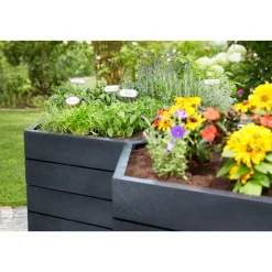 Garantia Hochbeet ERGO XL 75 Stone inkl FLORA