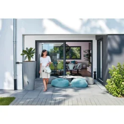 Garantia LINUS 2in1 Regenspeicher 220 L zinkgrau