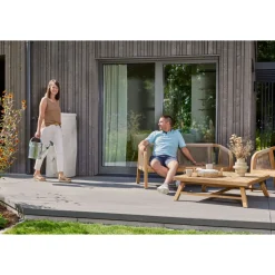 Garantia Regentonne Woodstock Baumstamm 250 L grau