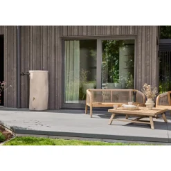 Garantia Regentonne Woodstock Baumstamm 250 L dunkelbraun