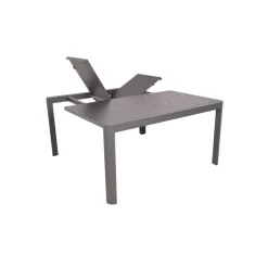 Garden Pleasure Ausziehtisch AMIRA Aluminium, schwarz