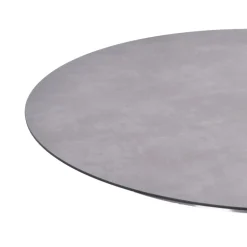 Garden Pleasure Tisch SIENNA rund Edelstahl / Kunststoff HPL, grau