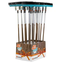 Gardena Comisystem-Straßenbesen inkl Holzstiel 130 cm