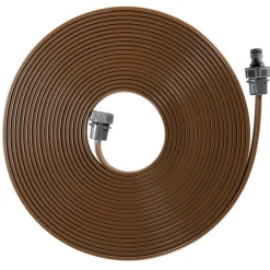 Gardena Schlauchregner mit Anschlussteilen braun