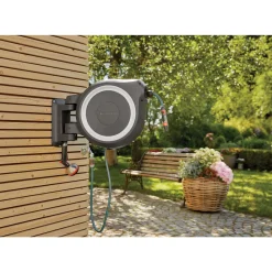 Gardena Wandschlauchbox RollUp L 30m schwarz