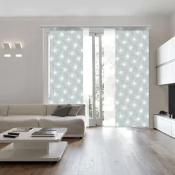 Gardinia Flächenvorhang Bloomy schilfgrün