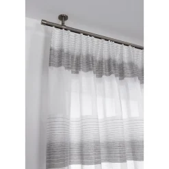 Gardinia Gardinenstange Chicago mit Innenlauf Durchmesser 16 mm 200 cm titan