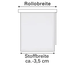 Gardinia Thermo-Rollo blau 122x160 cm