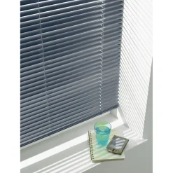 Gardinia Aluminium-Jalousie 140 x 175 cm schiefer