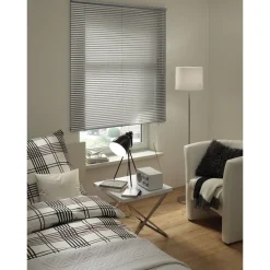 Gardinia Aluminium-Jalousie 90 x 130 cm silber