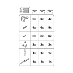 Gardinia Aluminium-Jalousie 90 x 130 cm silber
