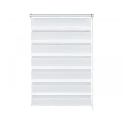 Gardinia Doppelrollo Easyfix 120 x 150 cm weiß