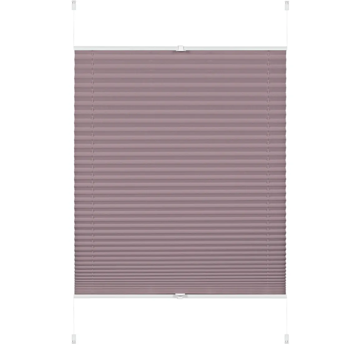 Gardinia Easyfix Plissee Greta 50 x 130 cm perlmuttrosa