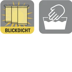 Gardinia Flächenvorhang 245 x 60 weiß