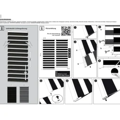 Gardinia Flächenvorhang Day+Night 245 x 60 cm melange