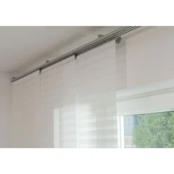 Gardinia Flächenvorhang Flame 300 x 60 cm weiß