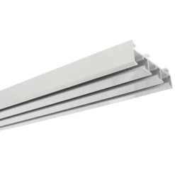 Gardinia Flächenvorhang-Schiene Atlanta 310 cm weiß