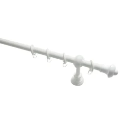 Gardinia Gardinenstange Bifo Durchmesser 28 mm 120 cm weiß