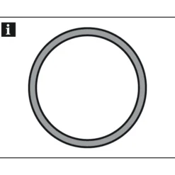 Gardinia Gardinenstange Chicago 160 cm Durchmesser 20 mm weiß