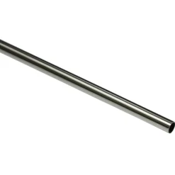 Gardinia Gardinenstange Durchmesser 12 mm 200 cm Edelstahl