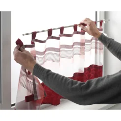 Gardinia Gardinenstange Filigrano Kugel 50-80 cm Durchmesser 8/10 cm Edelstahl-optik