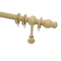 Gardinia Gardinenstange Lugano Classic Durchmesser 28 mm 250 cm Natur