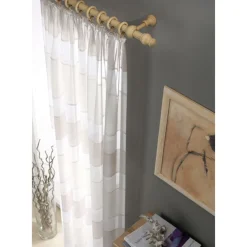 Gardinia Gardinenstange Lugano Classic Durchmesser 28 mm 200 cm Natur