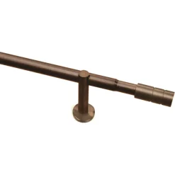 Gardinia Gardinenstange Zylinder Durchmesser 22/25 mm 100-190 cm bronze