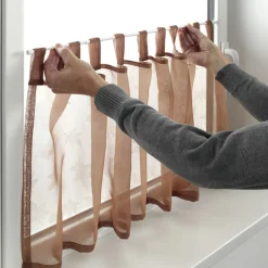 Gardinia Klemmstange Durchmesser 8 mm 60-90 cm weiß