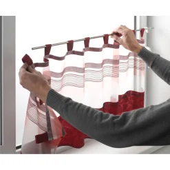 Gardinia Klemmstange Press und Go Filigrano Kugel silber 80-110 cm